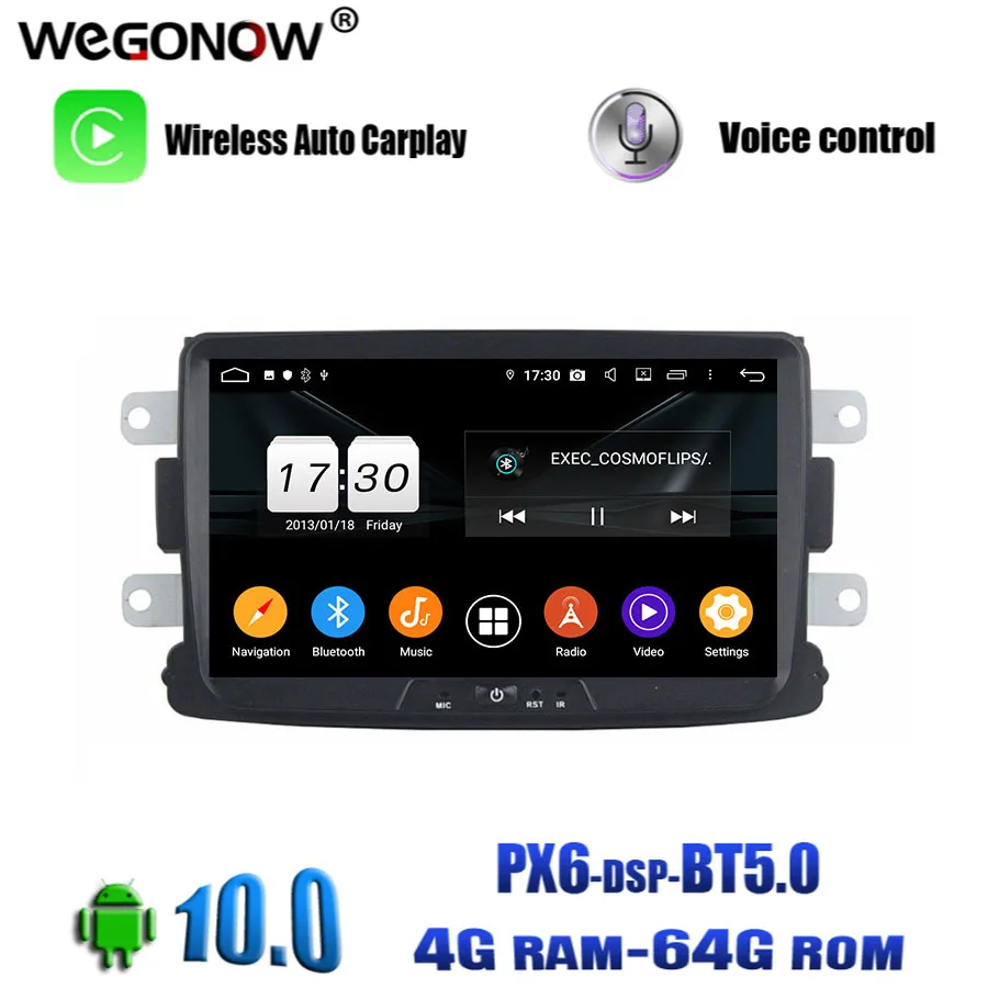 Автомобильный DVD-плеер PX6 DSP HD Android 5 0 8 ядер 64 Гб ПЗУ GPS-навигация карта RDS радио Wi-Fi BT