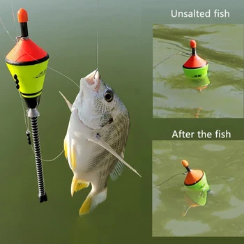 Portable Automatic Fishing Float Fishing Accessories Fast Fishing Bobber Set Fishing Float Device for