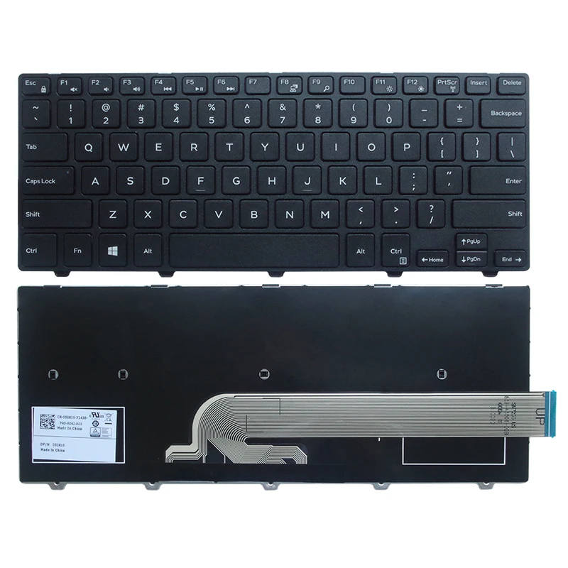 Клавиатура для Dell Inspiron 14-3000 3441 3442 3443 3451 3452 3458 3459 14-5447 3450 3470 3460 3480 5448 5441 | Компьютеры и