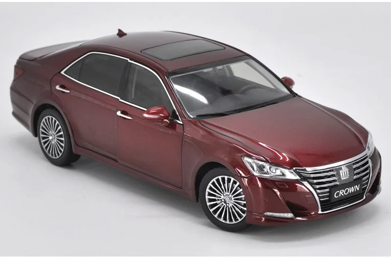 1:18 Высокая тщательная TOYOTA Корона сплава Модель автомобиля статические металлические модельные автомобили с оригинальной коробкой