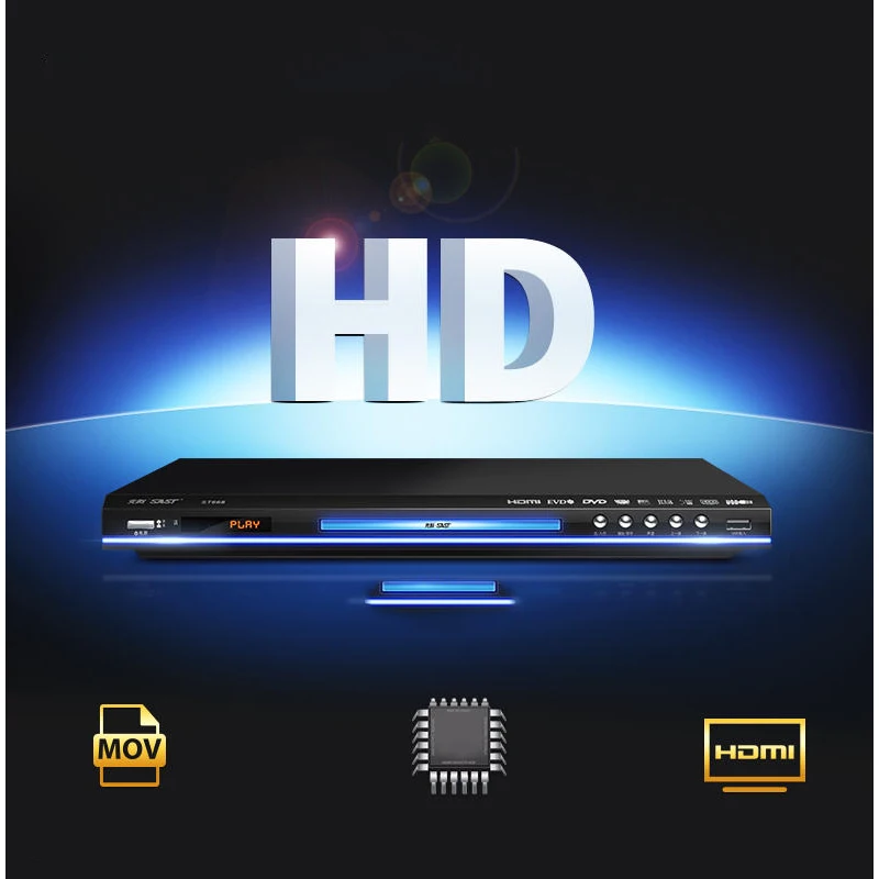 KYYSLB 220 В 11 Вт-19 Вт ST-668 DVD VCD Player ребенка 2,0 5,1 HD HDMI Full площадь декодирования коаксиальное оптоволокно EVD плеер система цветного телевидения PAL/NTSC/AUTO