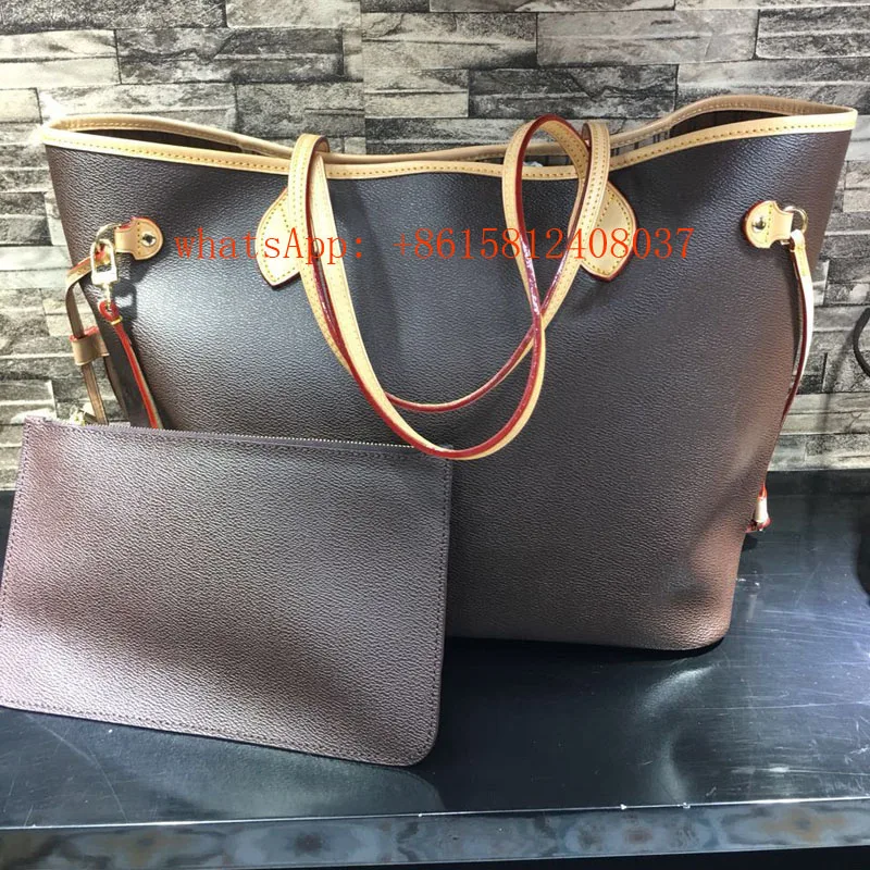 Отличное качество Neverful сумка женская сумка для покупок роскошный бренд Monogrom Never сумка на плечо холщовая кожа полные сумки MMGM