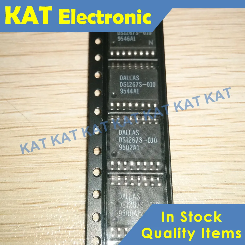 5PCS/Lot DS1267S 010 DS1267 SOP 16 Dual Digital Potentiometer Chip