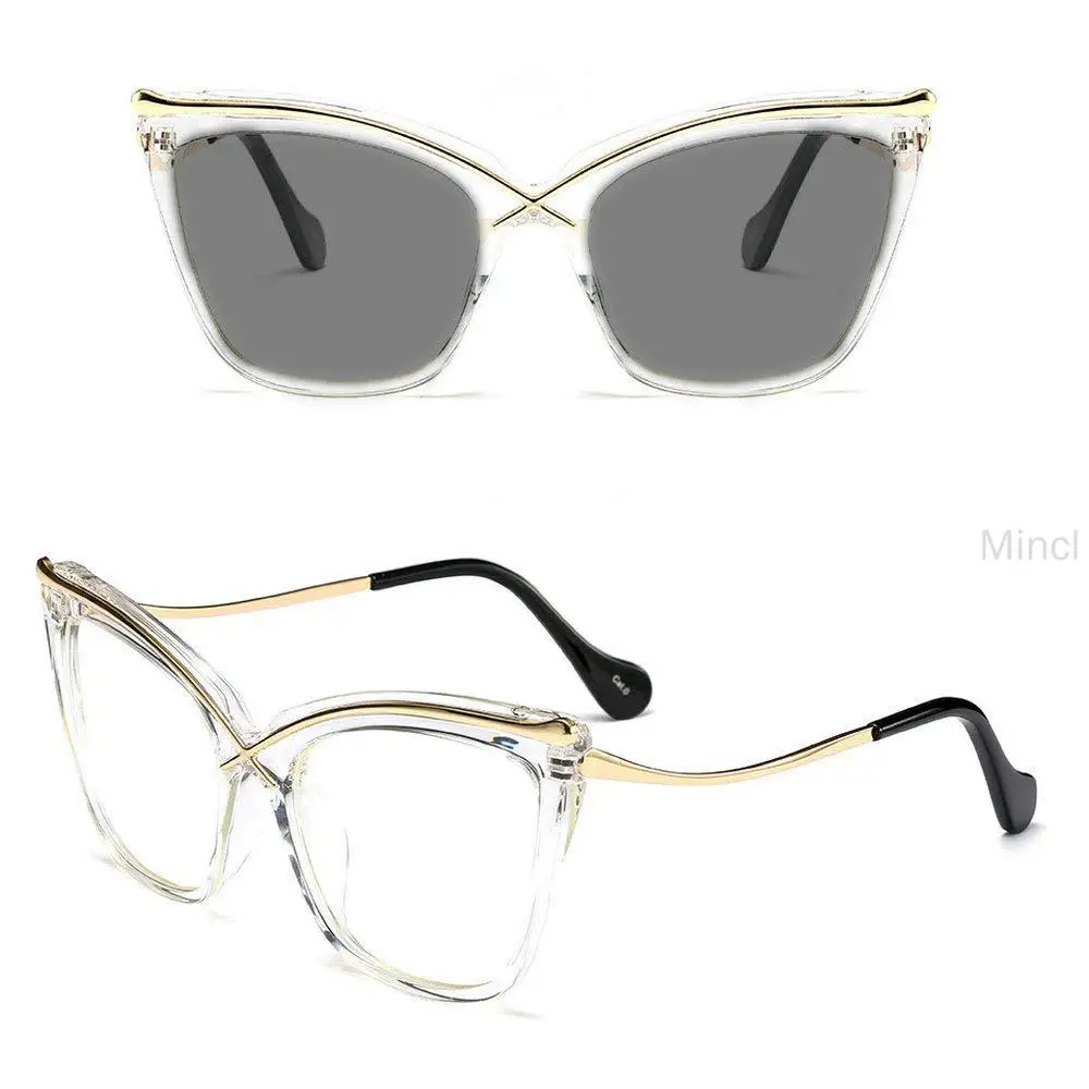 Очки MINCL женские фотохромные модные брендовые дизайнерские очки для чтения с
