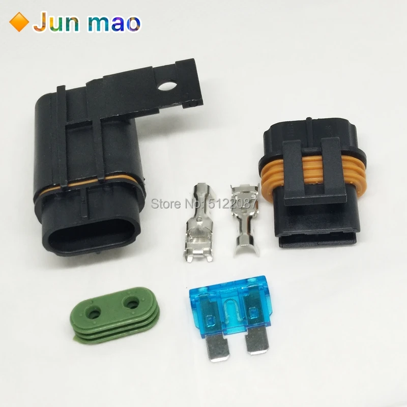 1pcs Automotive Waterproof Plug Fuse Seat Suit Connector Waterproof Fuse Holder