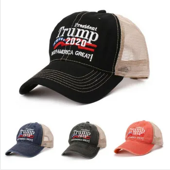 

President Donald Trump 2020 USA Flag Baseball Cap Hat Keep Make America Great Again Cap Embroidered Hat Make America Great Again