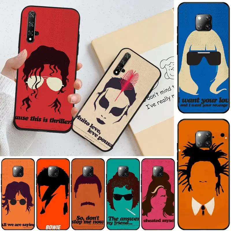 

LJHYDFCNB Illustration creative avatar Phone Case Cover For Huawei Honor 8 8X 9 9LITE 10 View9 10 10lite 20lite 20