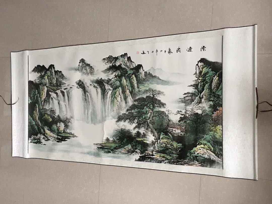 

Китайская живопись, бумага xuan (с длинной историей), баннер, фрески, живопись для украшения дома, картина для гостиной, украшение для коридора