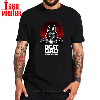 

Best Dad in the Galaxy Darth Vader male T shirts men Funny JEDI t-shirts Daddy father's day Birthday thanksgiving gift tee shirt