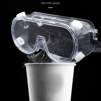 

Safety Protective Goggles Anti-wind Anti-sand Anti Fog Anti Dust Dustproof Glasses Transparent Eyewear Protective Cycle Glasses