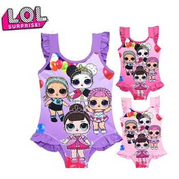 

LoL Surprise Doll Swimwear Children's Swimwear Girls Swimwear Foreign Trade Europe and America Cute Swimwear Summer Equipment