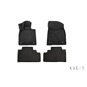 

Mats kvest 3D salon Lexus RX 2015, 4 PCs (Polystar, black, gray (Lexus)