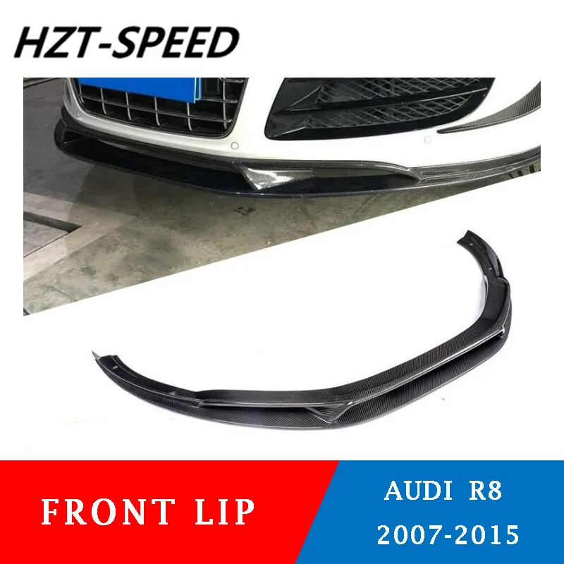 

Carbon Fiber / CF Front Bumper Lip Spoiler Splitters for Audi R8 V8 V10 Coupe Convertible 2-Door 2008 - 2015