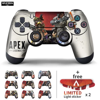 

WUIYBN Gamepad Sticker For PS4 Controller SONY Dualshock 4 Playstation 4 PRO Controller Sticker Skin