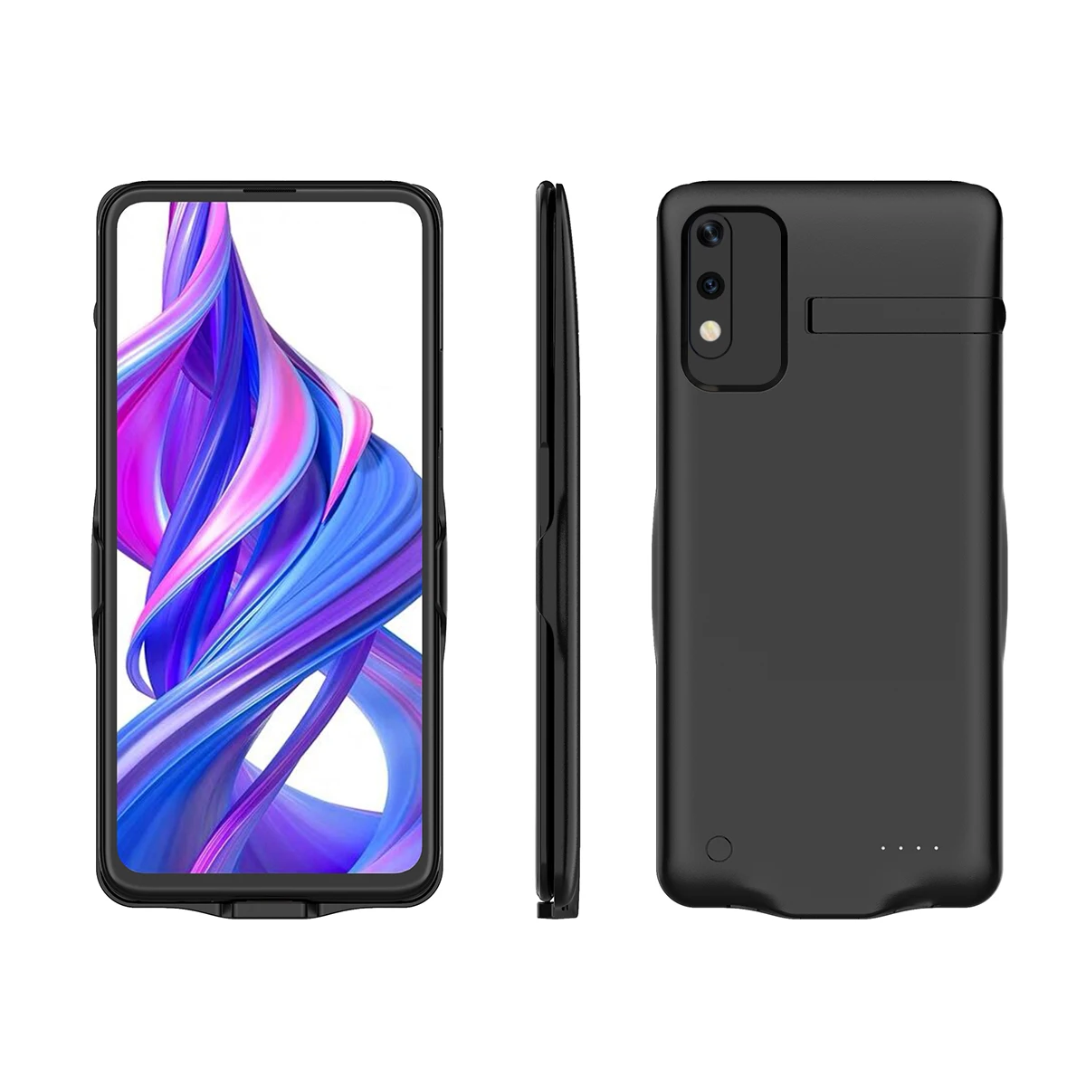 6500 мАч батарея зарядное устройство чехол для huawei Honor 9X чехол расширение резервного копирования зарядки Powerbank чехол для huawei Honor 9X Pro Чехол подставка