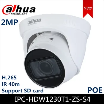 

New Dahua Entry Series 2MP IP Camera IPC-HDW1230T1-ZS-S4 support max. 256 GB SD card H.265 IR 40m Motion detection Camera