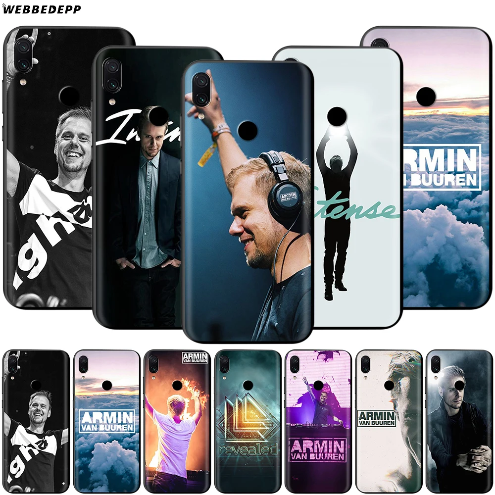 

Webbedepp Armin van Buuren Case for Xiaomi Redmi Note 8 MI 3 6 8 9 A1 A2 A3 5X 6X 9T CC9 Lite SE Pro Max Pocophone F1