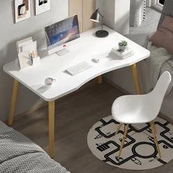Nordic simples mesa de estudo do computador moderno e minimalista quarto em casa simples escritório pequena mesa escritório escrivaninha