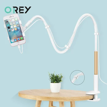 

Phone Holder Flexible 360 Clip Mobile Cell Phone Holder Desk Lazy Bed Desktop Bracket Mount Phone Stand Base Bracket Support