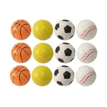 Squeeze ball toy football basketball soft foam sponge anti-stress baseball children tennis toys children