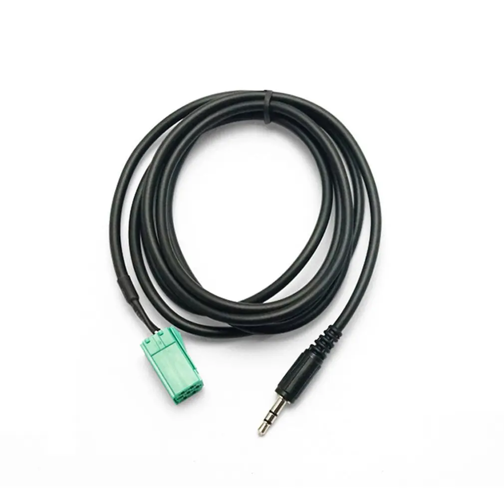 

1 Pcs Audio-visual refitting line Car Aux-In Entry 3.5mm Adapter MP3 /iPod /iPhone Interface Only For Renault Auto Accessories
