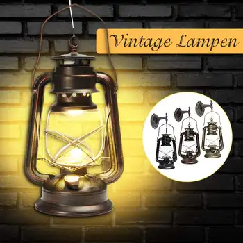 

E27 Retro Classic LED Wall Light Kerosene Lamp Lantern Sconce Holder Light Fixture Wall Light for Coffee Shop Balcony Home Decor