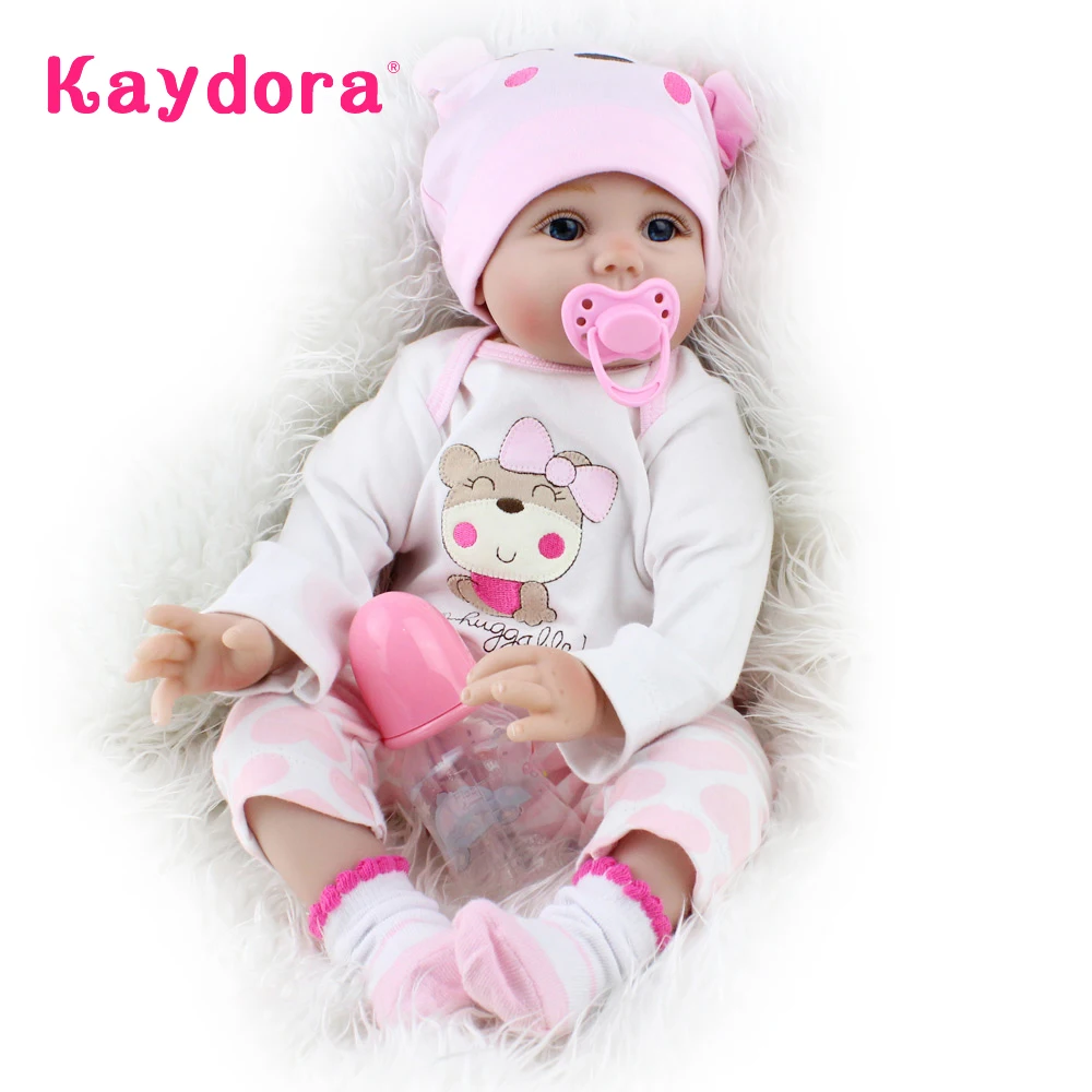 16 дюймов/22 дюйма силиконовые куклы Lol Reborn Baby 40 см/55 см живые милые игрушки Bebe Benoca