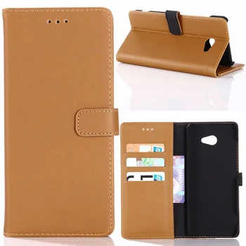 

30pcs/lot Case For Kyocera Basio 4 KYV47 Card Slots Folio Vintage Leather Wallet Case with Stand For Kyocera Basio 4 KYV47