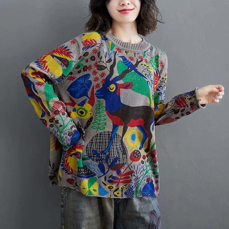 Oversized Women Autumn Casual Sweaters New Arrival