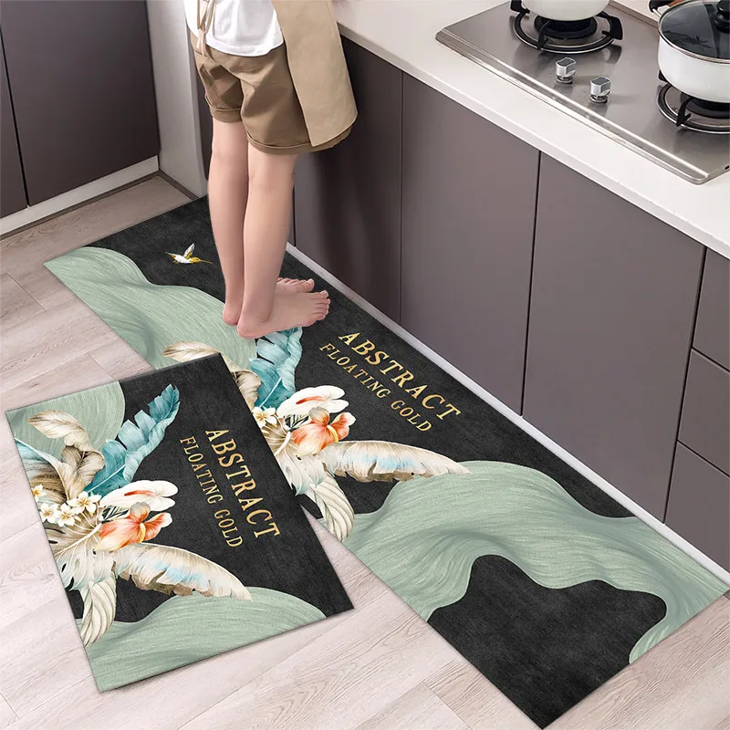 Hot Sale Oilproof Kitchen Mat Modern Cabinet Floor Mats Home