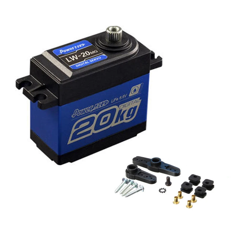 Servo Power Hd Lw 20mg Waterproof 20kg Power Hd Brushless Digital
