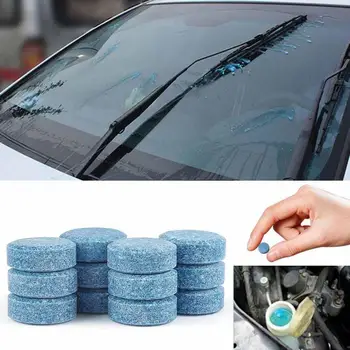 

1PCS Car Windshield Glasses Auto Glass Washer Window Cleaner Compact Effervescent Tablet Detergent Car Accessories TXTB1