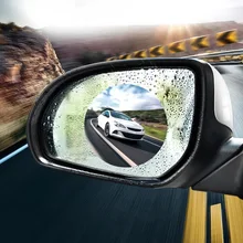 Непромокаемая противотуманная Автомобильная зеркальная пленка заднего вида защитная пленка защита от дождя боковое окно Ультрапрозрачная пленка