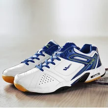Обувь для бадминтона для мужчин и женщин, синие спортивные кроссовки для женщин, дышащие Нескользящие мужские теннисные кроссовки, профессиональные
