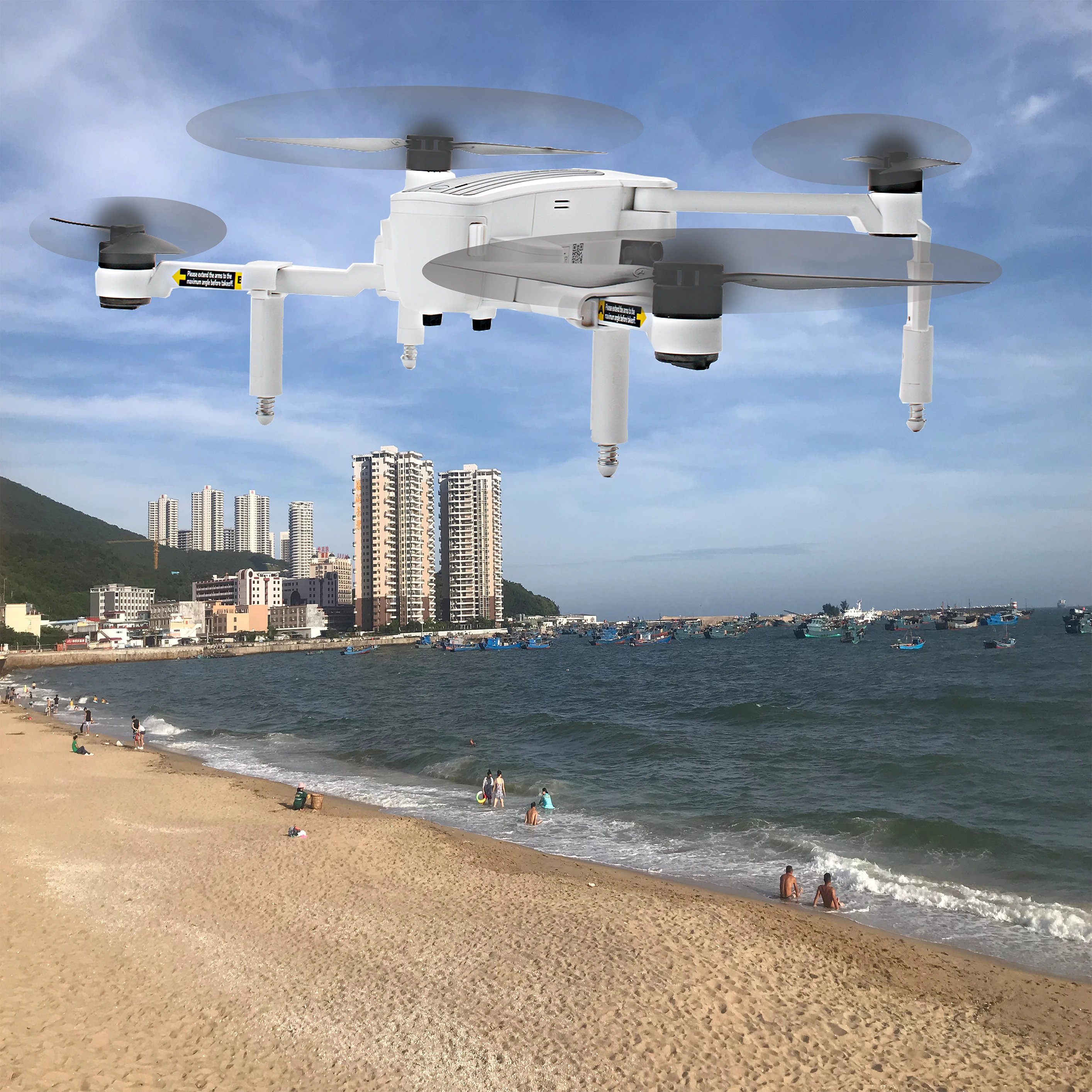 Пружинные ножки подходят для беспилотных летательных аппаратов Hubsan zino H117S