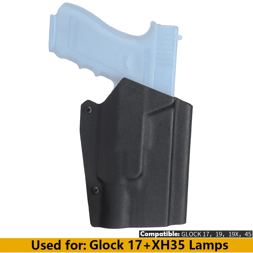 Легкая тактическая кобура Kydex для пистолета быстросъемный рукав Glock 17 с лампами
