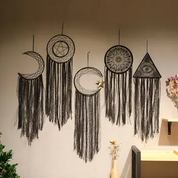 

Nordic Evil Eye Dream Catcher Home Room Decor black Room Decoration For Farmhouse College Dorm Wind Chimes Gift