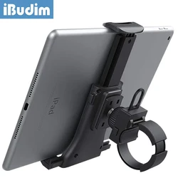 Universal Tablet Holder for Bikes, Indoor Gyms, and Treadmills (4-11 inch) (Black)