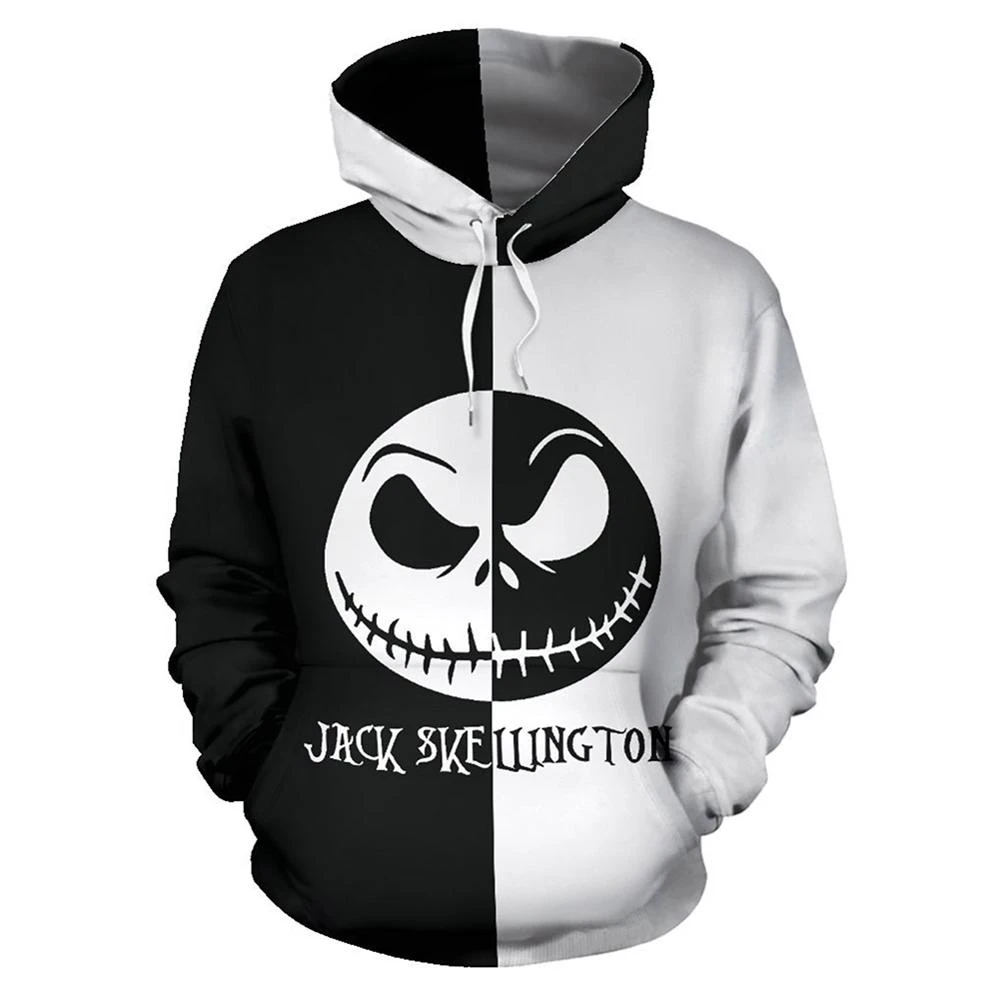 nightmare before christmas hooded sweatshirt