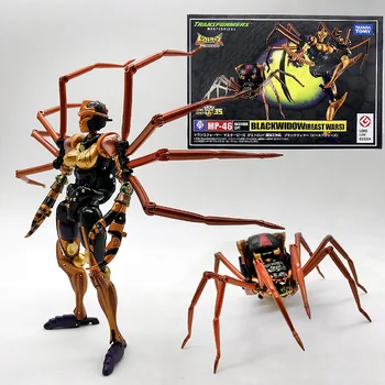 

18cm Hasbro Transformers Toy Master MP46 Black Widow BW Beast War Spider Super Warrior 8 Years Old Children's Day Gift