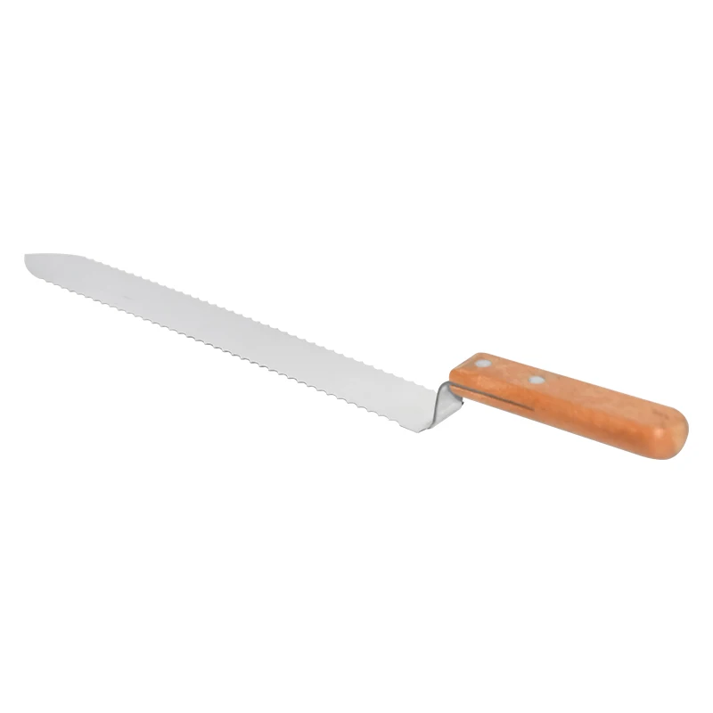 Stainless steel Brand Beekeeping Tool Stainless steel and Wood Uncapping knives Suitable for Beekeeping Tool Honey Honeycomb Scraper - Цвет: Stainless steel