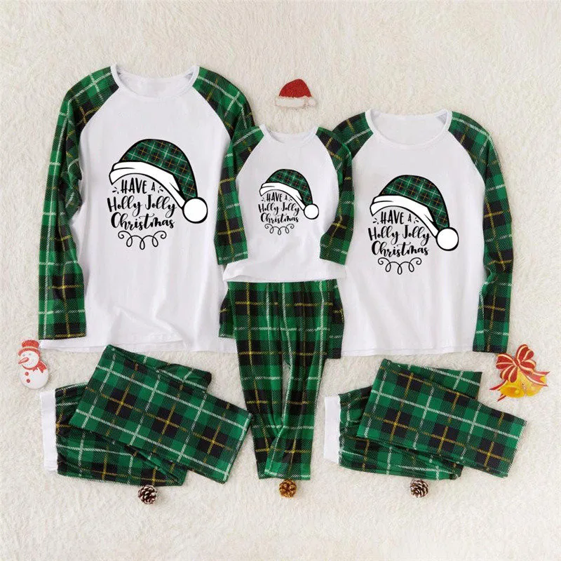 

Family Matching Christmas Pajamas Set Xmas Women Man Baby Kids Sleepwear Nightwear 2019 Fashion New Year's Cute Clothes E0357