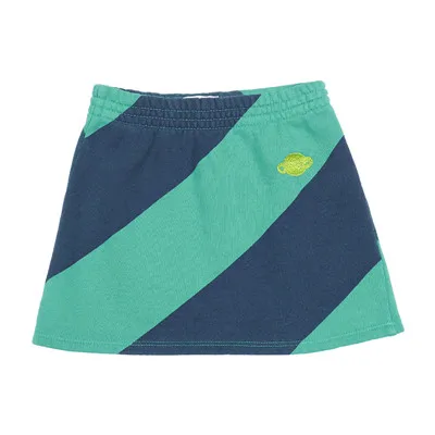 Осень-зима года, новинка, BC, серия юбок для девочек Стеганая юбка с принтом для маленьких детей - Цвет: Bo1