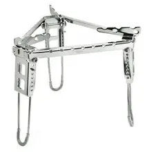 

60%HOT Outdoor camping hiking alcohol stove rack ultra light folding pot burner bracket outdoor picnic utensils