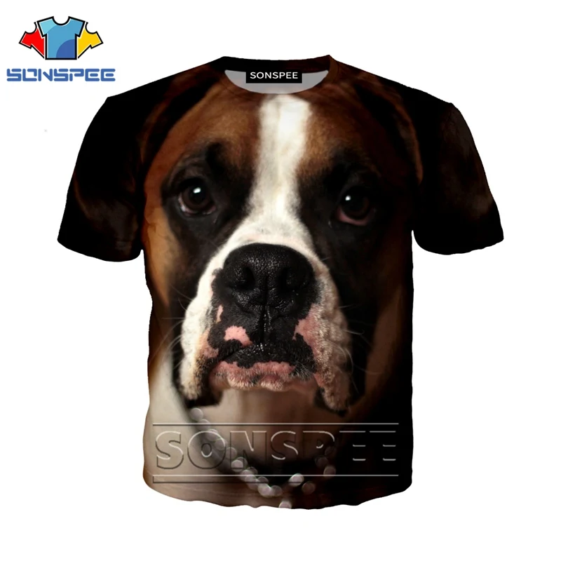 Аниме 3d принт футболка Для мужчин Для женщин homme с изображением собак боксеров модная футболка детская Harajuku короткий рукав футболки Забавные футболки homme A16 - Цвет: 18