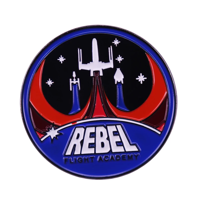 Эмалированная булавка для армии Rebel Flight School | Украшения и аксессуары