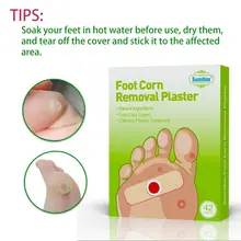 Foot Corn Remover Patch Wart Thorn Curative Calluses Soft Feet Pain Relief Skin Treatment Medical Plaster Sticker Care Tool