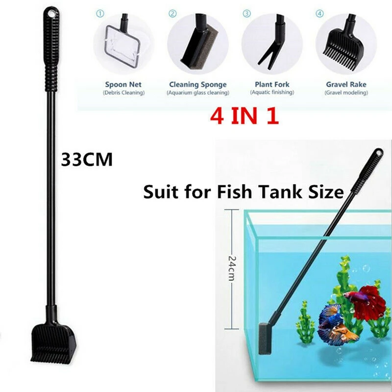 Aquarium Fish Cleaning Tool Tank Algae Scraper Blade Aquatic Water Live