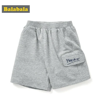 

Balabala Boys children pants baby children clothing 2020 new summer clothes cotton overalls pants are skin-friendly comfortable
