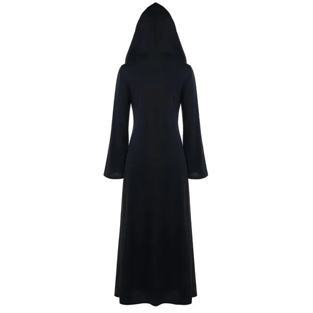 Костюм ведьмы на Хэллоуин средневековое платье для женщин взрослых Плюс размер сексуальный страшный Wicca косплей готический, колдун костюмы на Хэллоуин для женщин